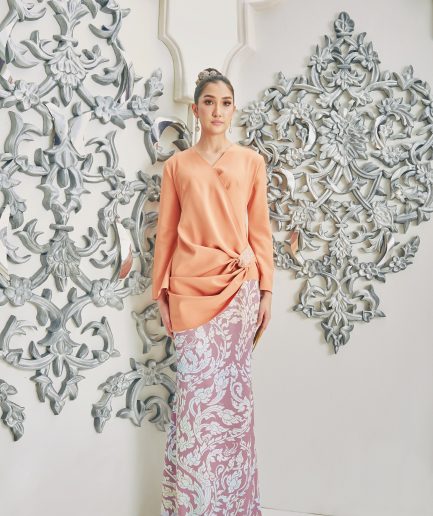 Dibya in Burnt Orange